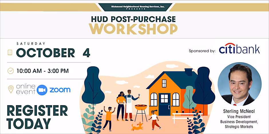 RNHS offers HUD post-purchase homebuyer workshops
