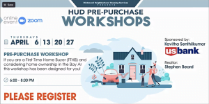 April HUD pre-purchase workshop
