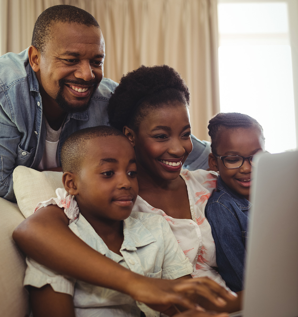 happy family starting homebuying process with RNHS