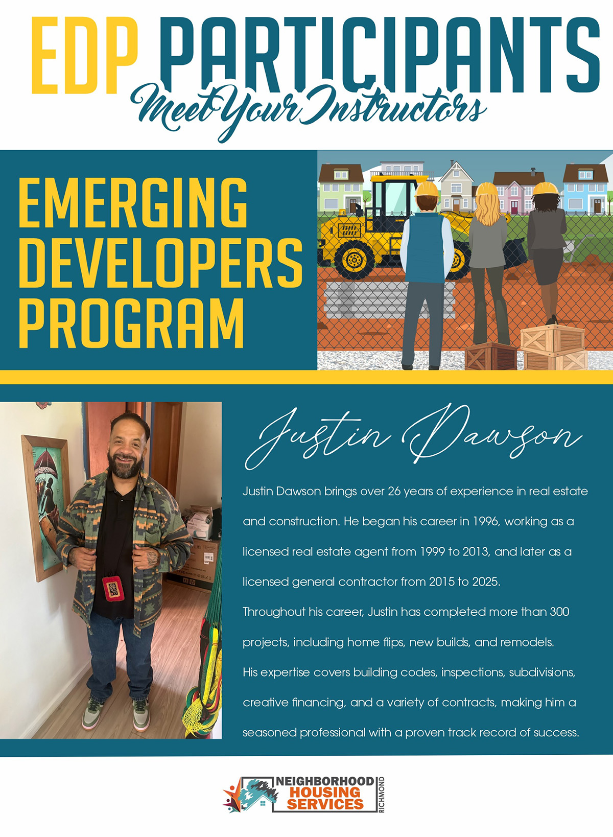Meet Your Instructor - Justin Dawson