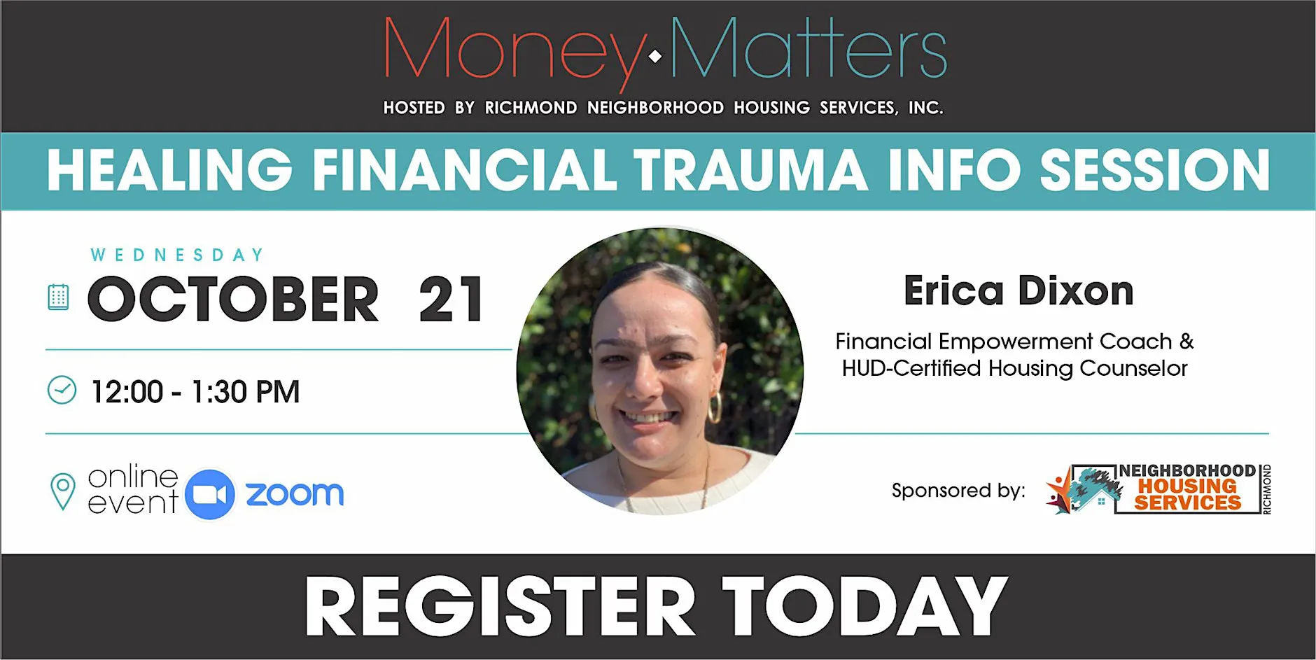 Money Matter Series: Healing Financial Trauma Info Session